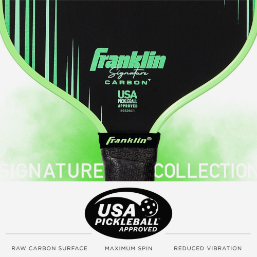 Franklin Signature Carbon Traditional Pickleball Paddle
