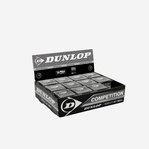 Dunlop Competition Squash Balls Dozen