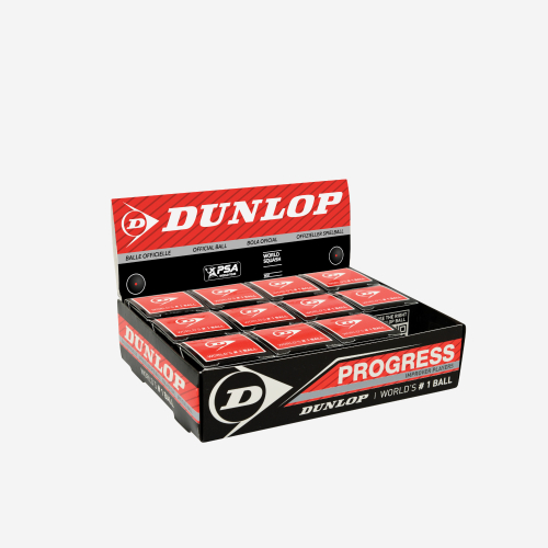 Dunlop Progress Squash Balls Dozen