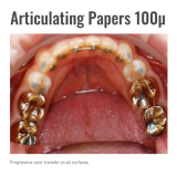 Bausch Articulating BK52 Red 100 microns 300 strips