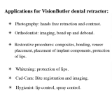 Vision Butler Medium Black Mouth Retractor