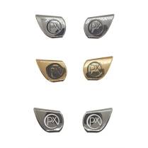 Perivista TTL Frame PeriOptix Logo Insert Set (Left & Right)