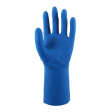 Blue Silverlined Straight Cuff Bulk Household Rubber