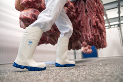 Bekina Steplite&reg;X Solidgrip White with Safety Toe