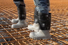 Bekina Steplite&reg;X Solidgrip Black with Safety Toe and Sole