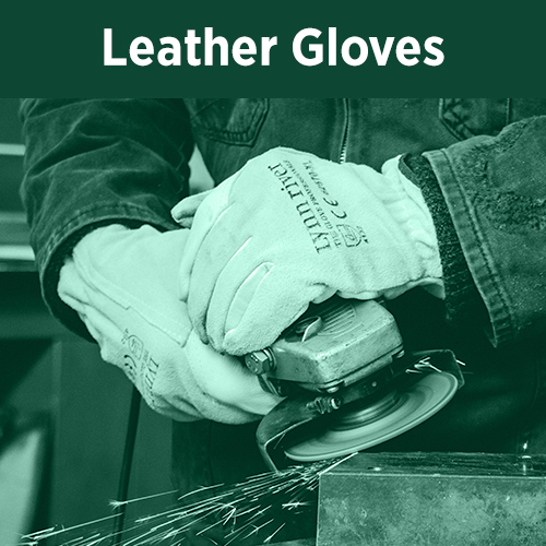 leather gloves