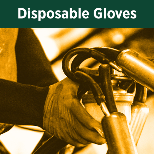 disposable gloves