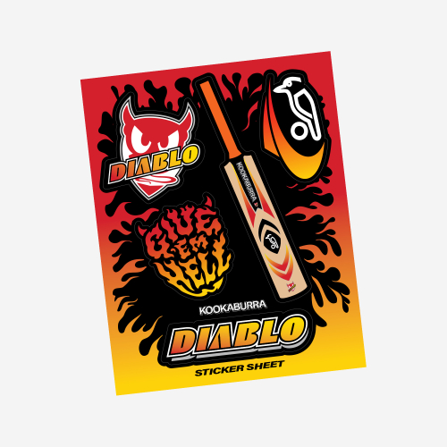 RETRO DIABLO STICKER SHEET