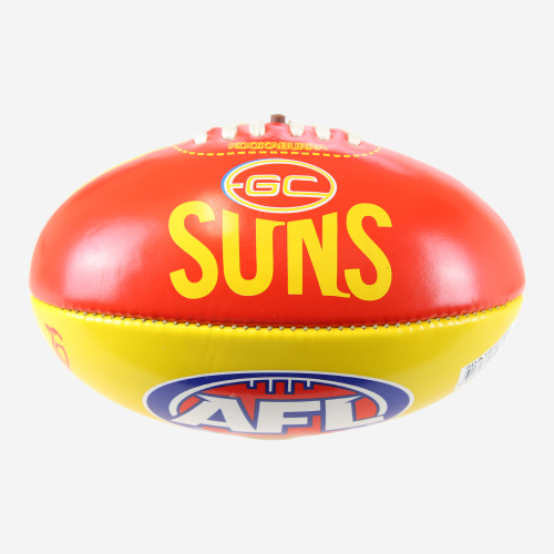 Kookaburra AFL Mini PVC Football 20CM Gold Coast Suns