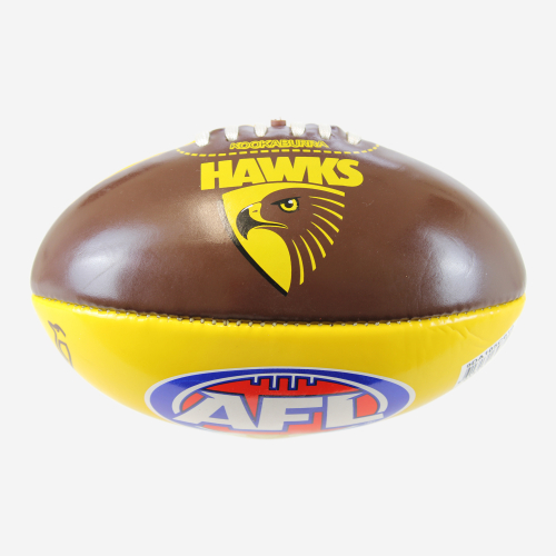 Kookaburra AFL Mini PVC Football 20CM Hawthorn Hawks