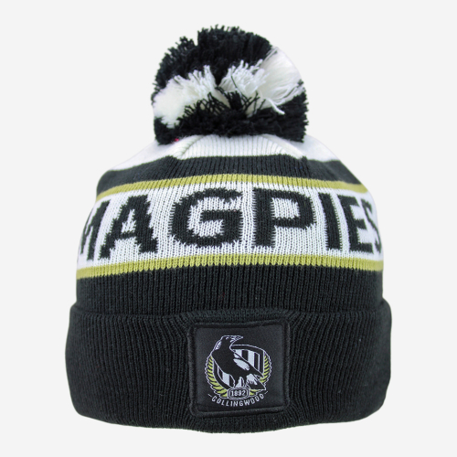 COLLINGWOOD MAGPIES YOUTH BEANIE