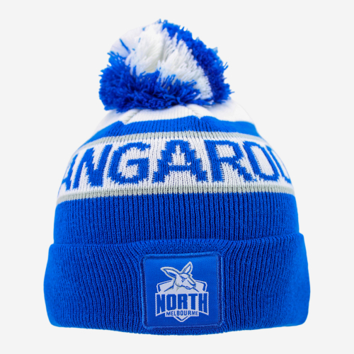 NORTH MELBOURNE KANGAROOS YOUTH BEANIE