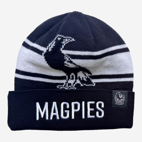 Collingwood Magpies AFL Transform Beanie