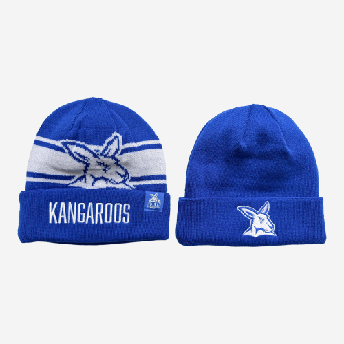 North Melbourne Kangaroos AFL Transform Beanie