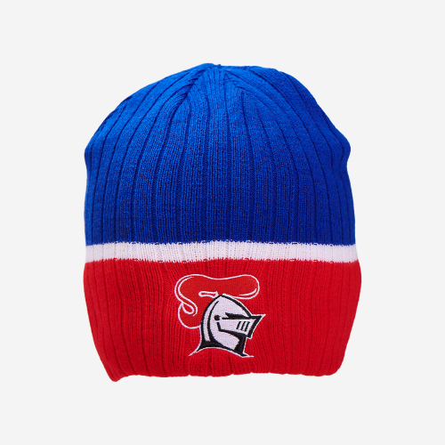 NEWCASTLE KNIGHTS NRL BOUNDARY RIB BEANIE