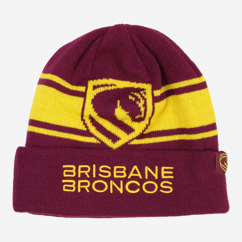 Brisbane Broncos NRL Transform Beanie
