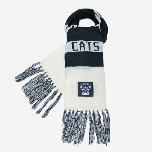GEELONG CATS  AFL BAR SCARF
