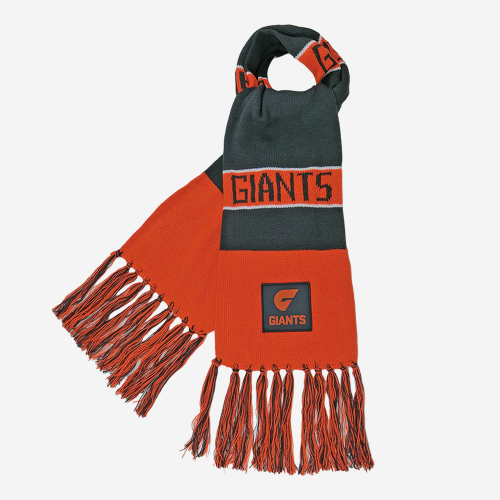 GREATER WESTERN SYDNEY GIANTS AFL BAR SCARF