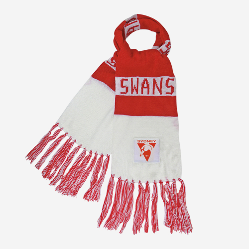 SYDNEY SWANS AFL BAR SCARF