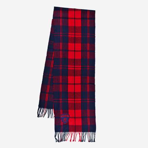 MELBOURNE DEMONS AFL TARTAN SCARF