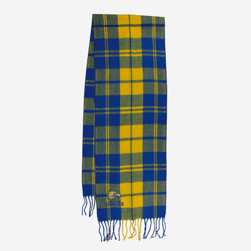 WEST COAST EAGLES AFL TARTAN SCARF
