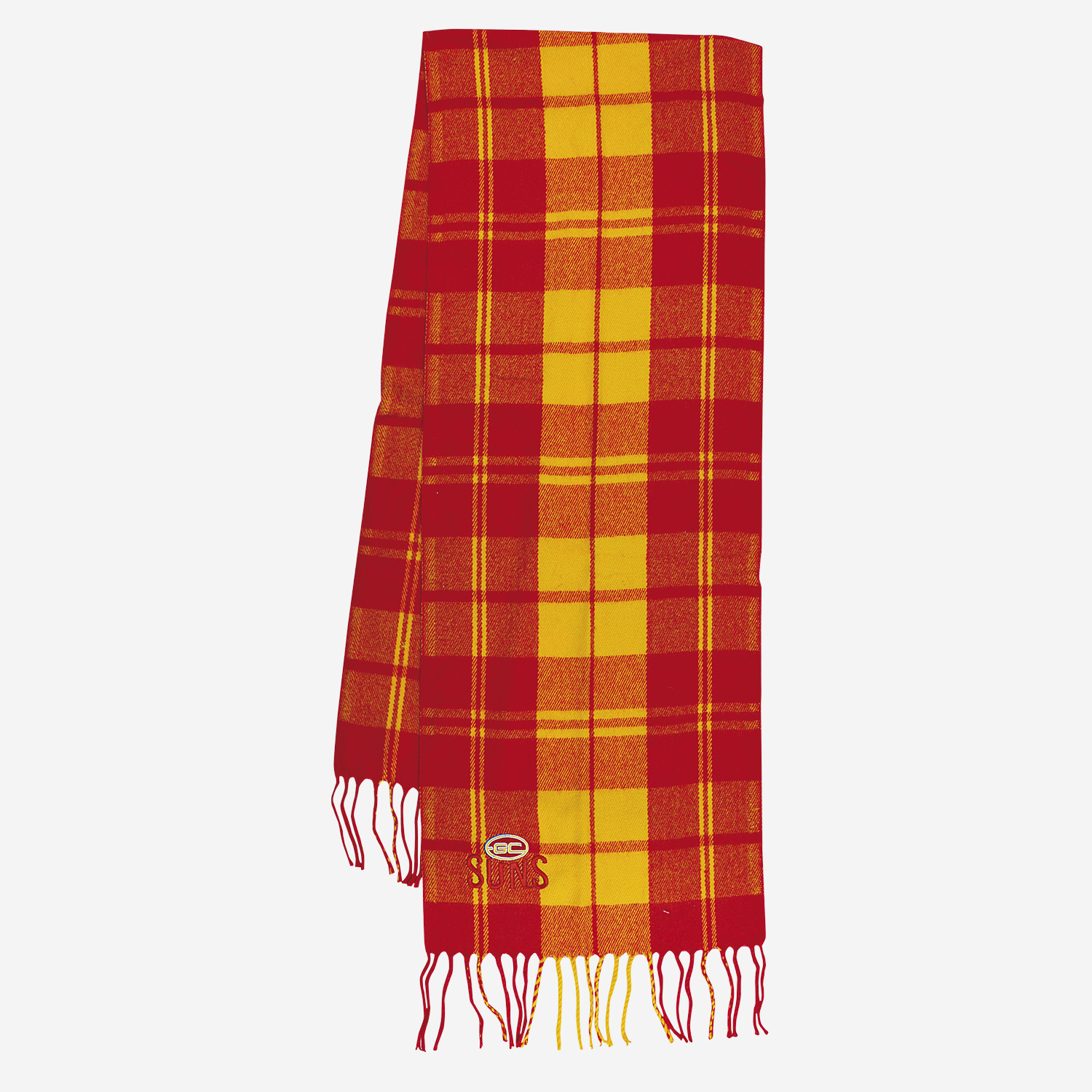 Gold Coast Suns Tartan Scarf