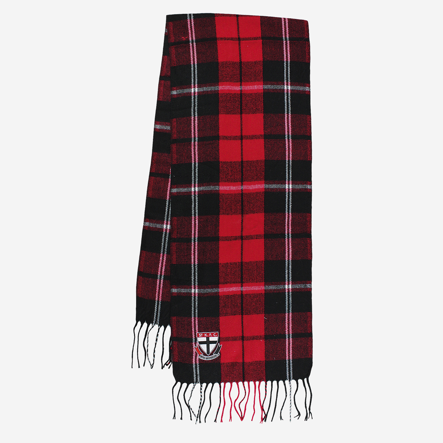 St kilda saints tartan scarf
