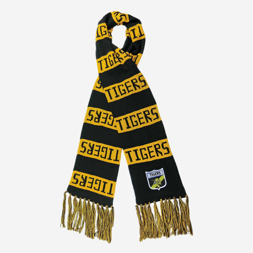 RICHMOND TIGERS AFL HERITAGE BAR SCARF