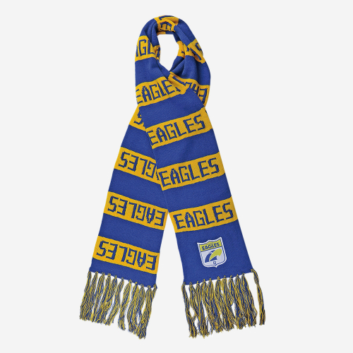 WEST COAST EAGLES  AFL HERITAGE BAR SCARF