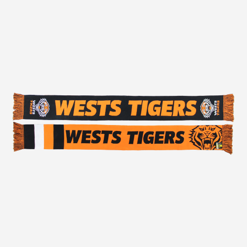 WESTS TIGERS LINEBREAK JACQUARD SCARF