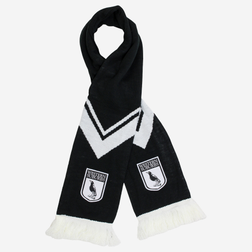 WESTS MAGPIES RETRO SCARF