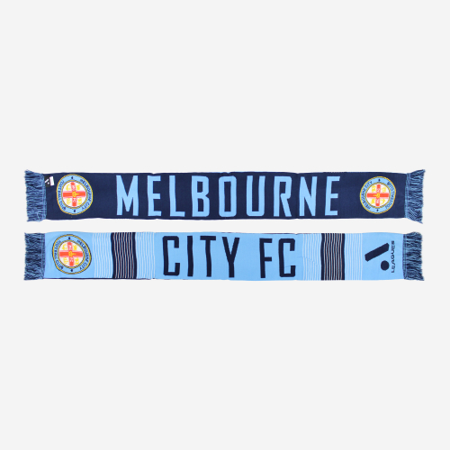 Melbourne City Linebreak Jacquard Scarf