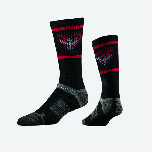 E BOMBERS AFL STRIDELINE SOCK Junior