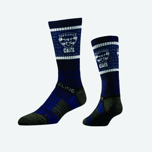GEELONG AFL STRIDELINE SOCK  Junior