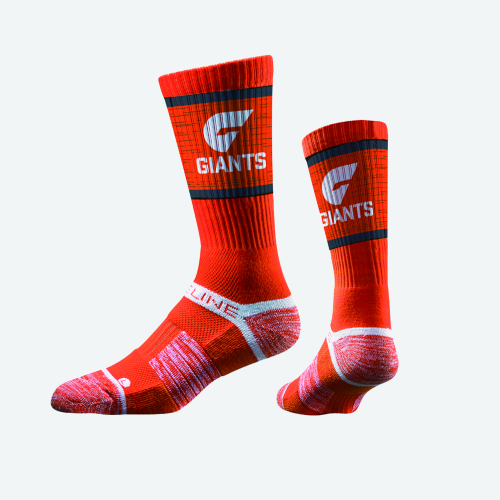 GWS AFL STRIDELINE SOCK Adult