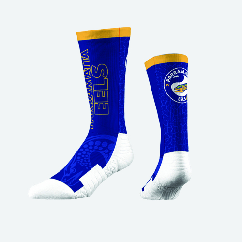 NRL TEAM WORDMARK SOCKS Adult 8-13