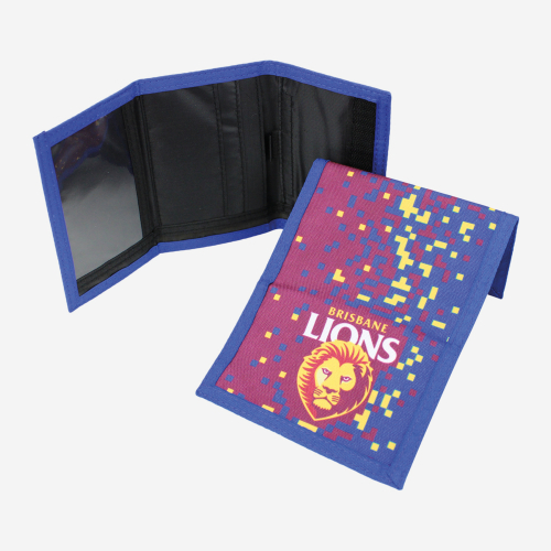 AFL Supporter Wallets Brisbane Lions Front Back