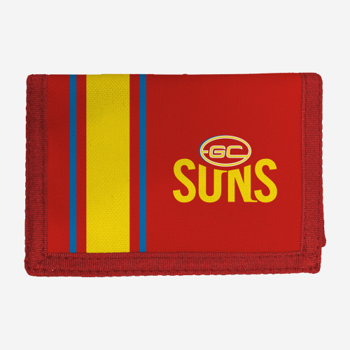 Gold Coast Suns AFL GT Velcro Wallet 