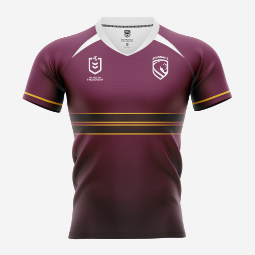 Brisbane Broncos NRL Replica Jersey - Front View
