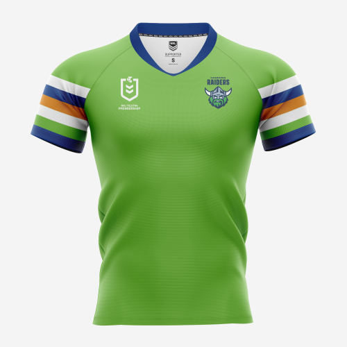Canberra Raiders NRL Replica Jersey - Front View