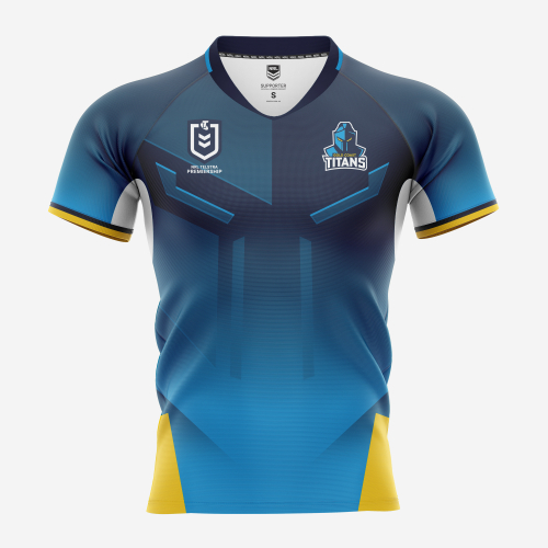 Gold Coast Titans NRL Replica Jersey - Front View