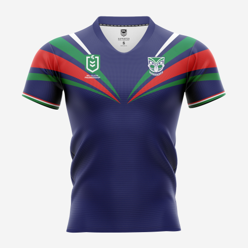 New Zealand Warriors NRL Replica Jersey - Front View