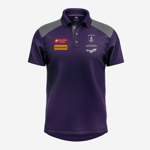 FREMANTLE PLAYER POLO SHIRT