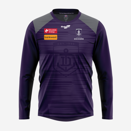 FREMANTLE PLAYER TRAINING TEE LONG SLEEVE