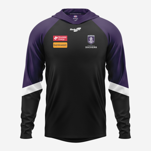 FREMANTLE PLAYER CASUAL HOODED LONG SLEEVE TOP