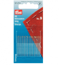 SEWING NEEDLES SHARPS, NO. 9, 0.60 X 34MM
