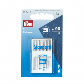 STANDARD SEWING MACHINE NEEDLES, 130/705, 90