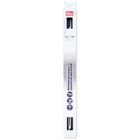 SINGLE-POINTED KNITTING NEEDLES PRYM.ERGONOMICS, 30CM, 3.50MM
