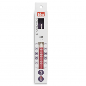 WOOL CROCHET HOOKS PRYM.ERGONOMICS, 16CM, 4.0MM