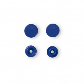 NON-SEW PRESS FASTENERS, COLOUR SNAPS, ROUND, 12.4MM, ROYAL BLUE